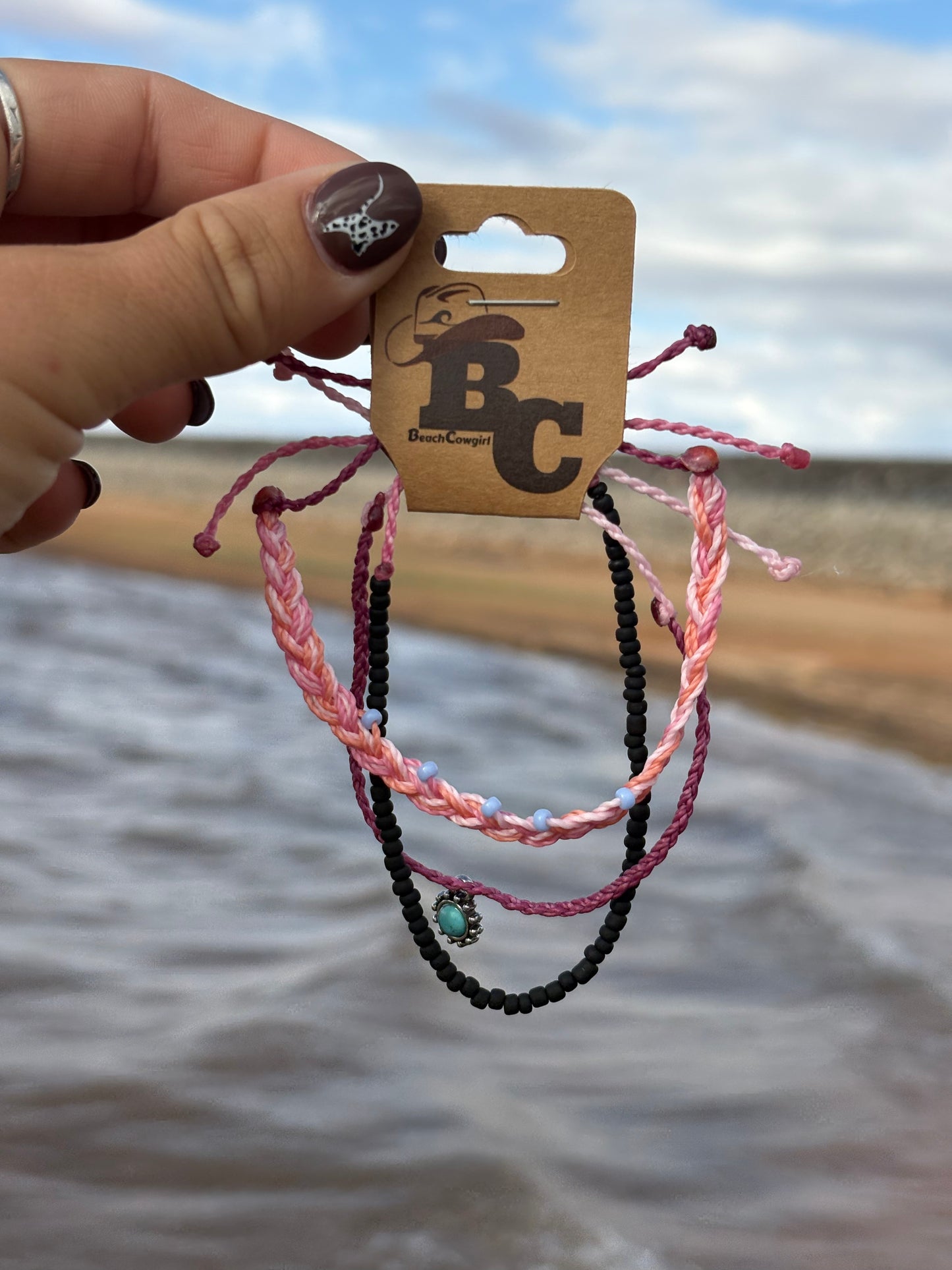 Pink Rodeo Bracelet Set