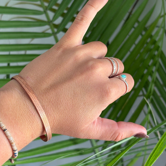 Desert Copper Cuff Bracelet