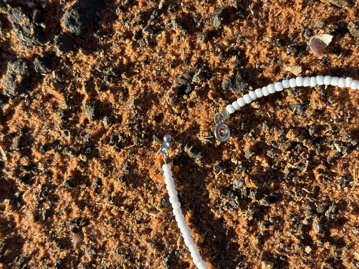 White Hawaiian Shell Necklace